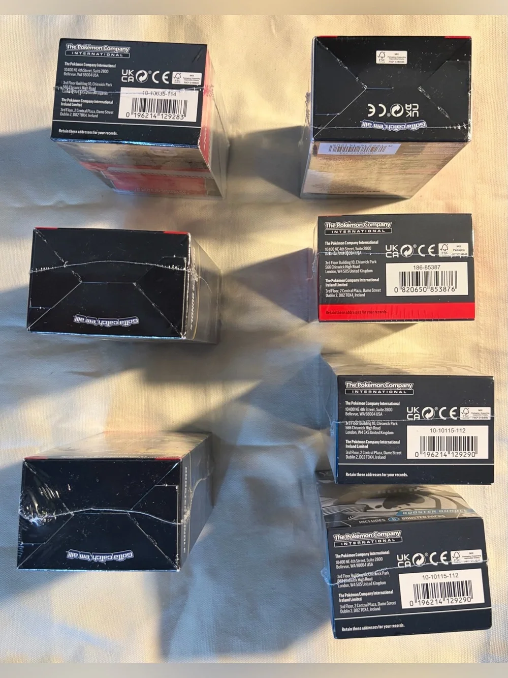Pokemon Booster Bundle Lot of 7